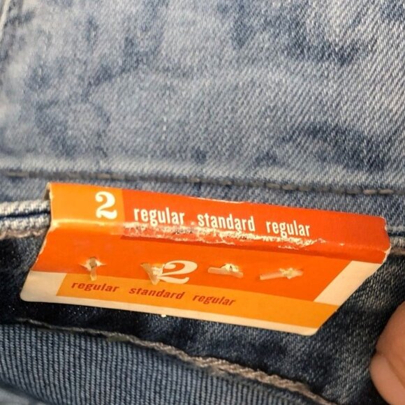 NWT Old Navy Womens Jeans Size 2 Blue Denim Rockstar Mid-Rise Skinny Ankle Chic - Picture 13 of 16